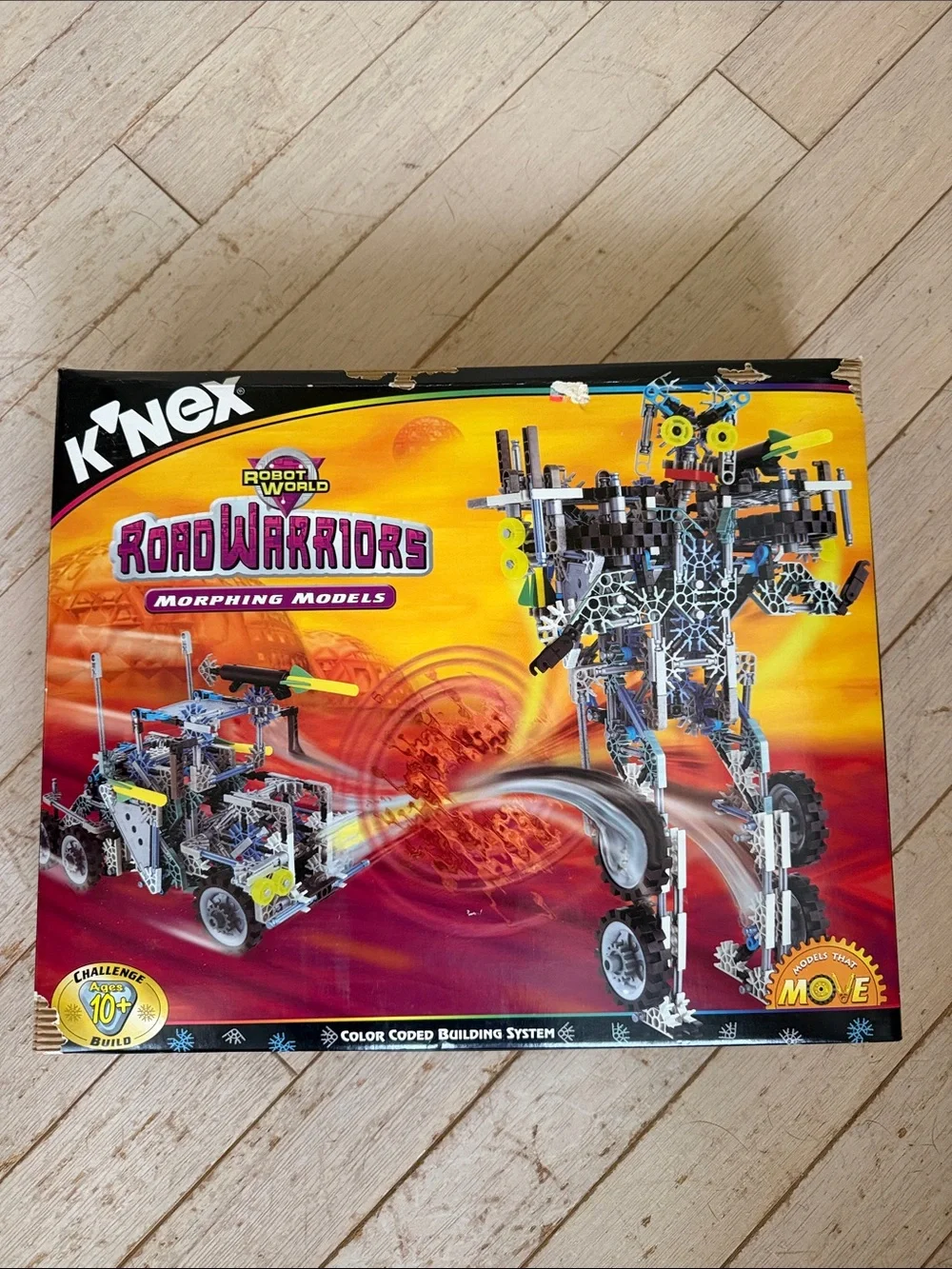 K’Nex RoadWarriors Morphing Models Building Set New in Box